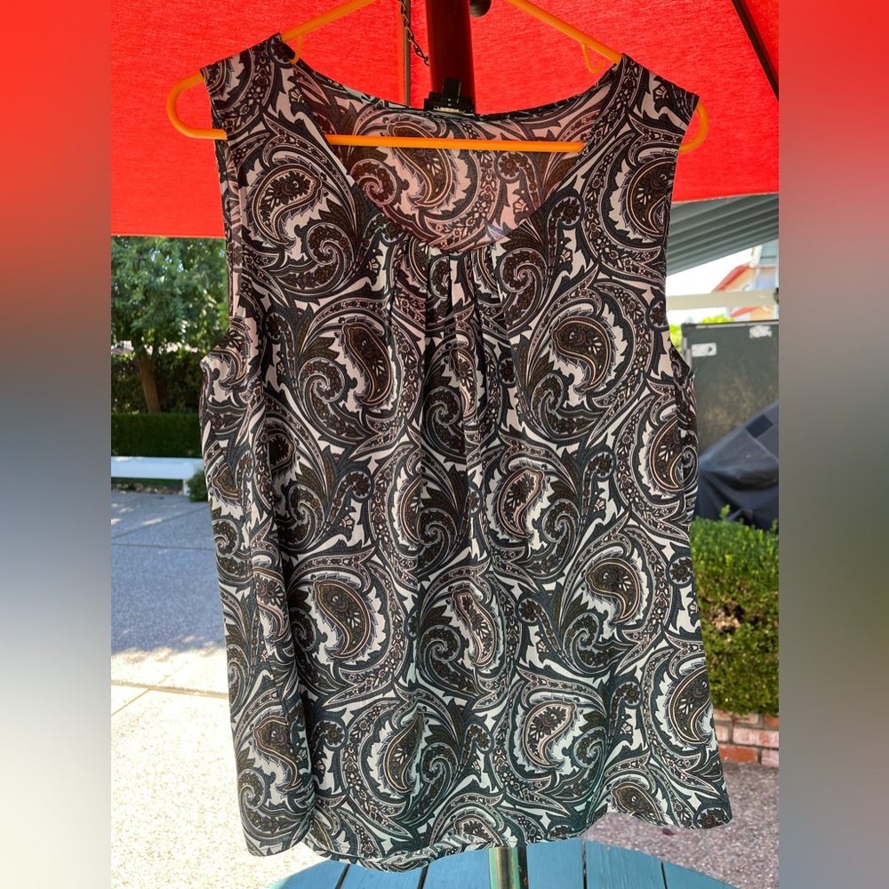Talbot's Paisley Tank